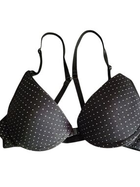 Fruit of Loom Polka Dot Bra Size 34B